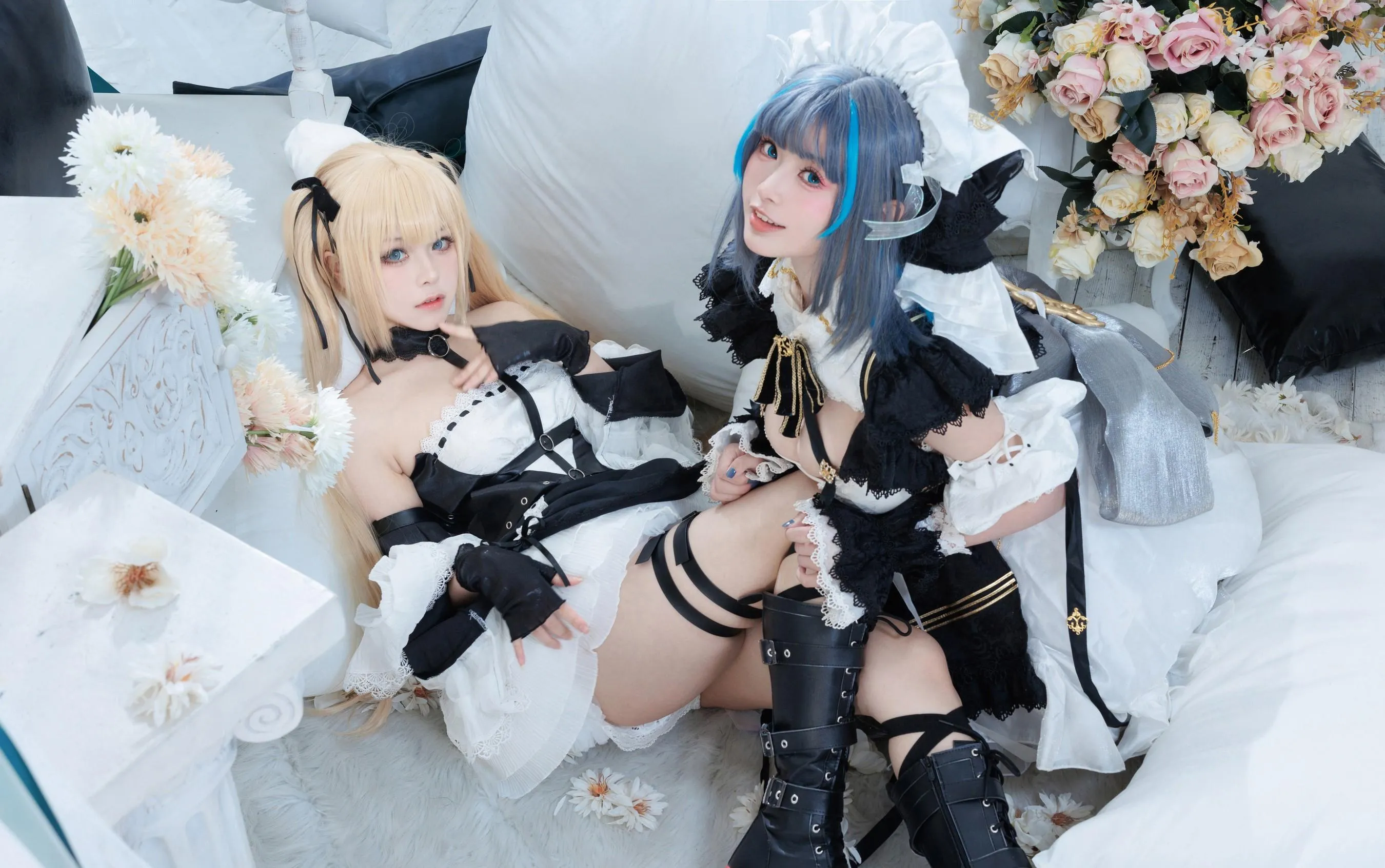 w百合欧皇子w – NO.06 玛丽萝丝 肃雨雨雨 柴郡 [18P]插图8